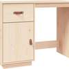Office Desk: Small Office Table With 3-drawers & Leg Space thumb 2