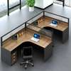 Office Workstation; 2 Way Modular Curved Office Workstation thumb 6