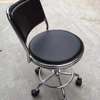 Black Modern Swivel Barstool thumb 5