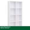 Lazava 8-shelf Cube Bookcase - White Wooden Sto... thumb 2