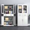 2-Door metallic office storage cabinet thumb 0