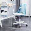 Classic Clear Swivel Eames Chair with Wheels thumb 3