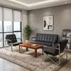 Reception Room Meeting 5 Seater Leather Office Sofa Set thumb 2