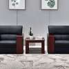 Office Sofa: 5 Seater Black Office Sofa In Tabaka thumb 6