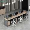 Office Desk; 2 Way Exquisite Private Office Workstation thumb 4