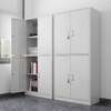 Storage Cabinet; 2 Door Steel Office Storage Cabinet thumb 7