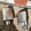Subaru WRX Quad Tip Exhaust Mufflers (Left & Right Pair) thumb 2