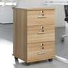 Office Cabinet; 3 Drawer Mobile Pedestal Filing Cabinet: thumb 10