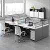 Office Workstations : 4 Way Office Working Desk thumb 7