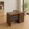 Modern Executive Curved Custom Desk thumb 1