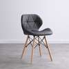 Dining Chair; Elegant Eames Leather Dining Chair thumb 0