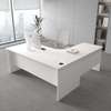 Office table: 140cm curved office table thumb 1