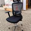Premium Ergonomic Office Chair Brown & Black Leather thumb 6