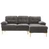 Gray L-Shaped Living Room Sofa thumb 4