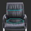 Office seats: High back leather visitor office seat thumb 1