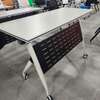 Foldable Table : White Foldable Office Table In Kemera thumb 6