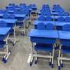 Adjustable Plastic Kids Desk and Chair Set thumb 1