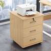Office Cabinet; 3 Drawer Mobile Pedestal Filing Cabinet: thumb 9