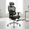 Orthopedic Mesh Office Chair with Footrest thumb 1