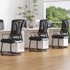 Office chairs: Mesh waiting conference chair thumb 0