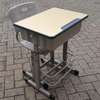 Adjustable Student Desk & Chair Set with Storage Shelf thumb 4