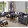 Modern Coffee & TV Table Set White Gold Frame thumb 4