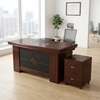 1400mm Mahogany Executive Office Desk thumb 0