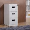 Office Cabinet :  3-Drawer Metallic Office Filing Cabinet thumb 0