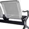Black PU Padded Reception Bench thumb 4