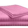 Premium cotton Egyptian white Striped bedsheets set thumb 6