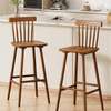 Barstool; Creative Backrest Plastic Barstool thumb 4