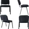 Stackable Guest Chairs with Upholstered Back thumb 4