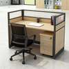 Office Workstation: 6 Way Brown Office Workstation In Suneka thumb 5