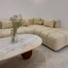 Modern Beige Sectional Sofa with Cushions thumb 4