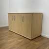Office Cabinet: Customized Wooden Credenza thumb 2