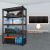 5-Tier Large Metallic Shelving Utility Rack thumb 4