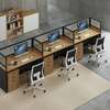 Cubic 3 Way Modern MDF Office Workstation Desk thumb 10