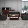 Leather 5 Seater Waiting Office Sofa thumb 4