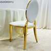 OFFICE CHAIR: Gold Like Simple Office Chair thumb 1