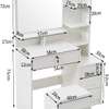 Dressers;White Vanity Dressing Table In Keumbu thumb 5