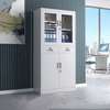 2-Door metallic office storage cabinet thumb 0