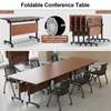 Foldable Wooden Home Office Computer Table thumb 8