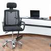 Office Chair; Ergonomic Headrest Mesh Office Chair thumb 7