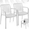 Heavy Duty Plastic Armrests Home Chair thumb 5