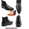 Reggie Black Leather Chelsea Boots Sizes 42-46 thumb 0