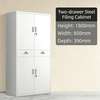 Office Cabinet: 2 Door White Office Cabinet In Riosiri thumb 8