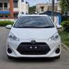 Toyota Aqua White 2018 hybrid thumb 0