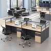 Workstations: Mdf 4 People Wayed Desk thumb 2