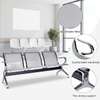 3 Seater Steel Reception Bench thumb 0