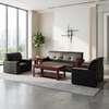 Executive 5 Seater Leather Meeting Sofa thumb 12